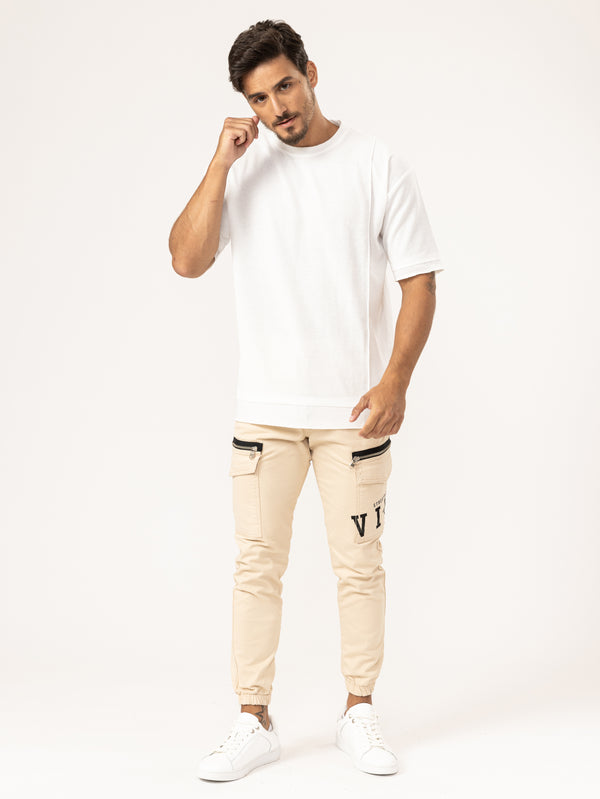 CARGO PANTS Beige / 46