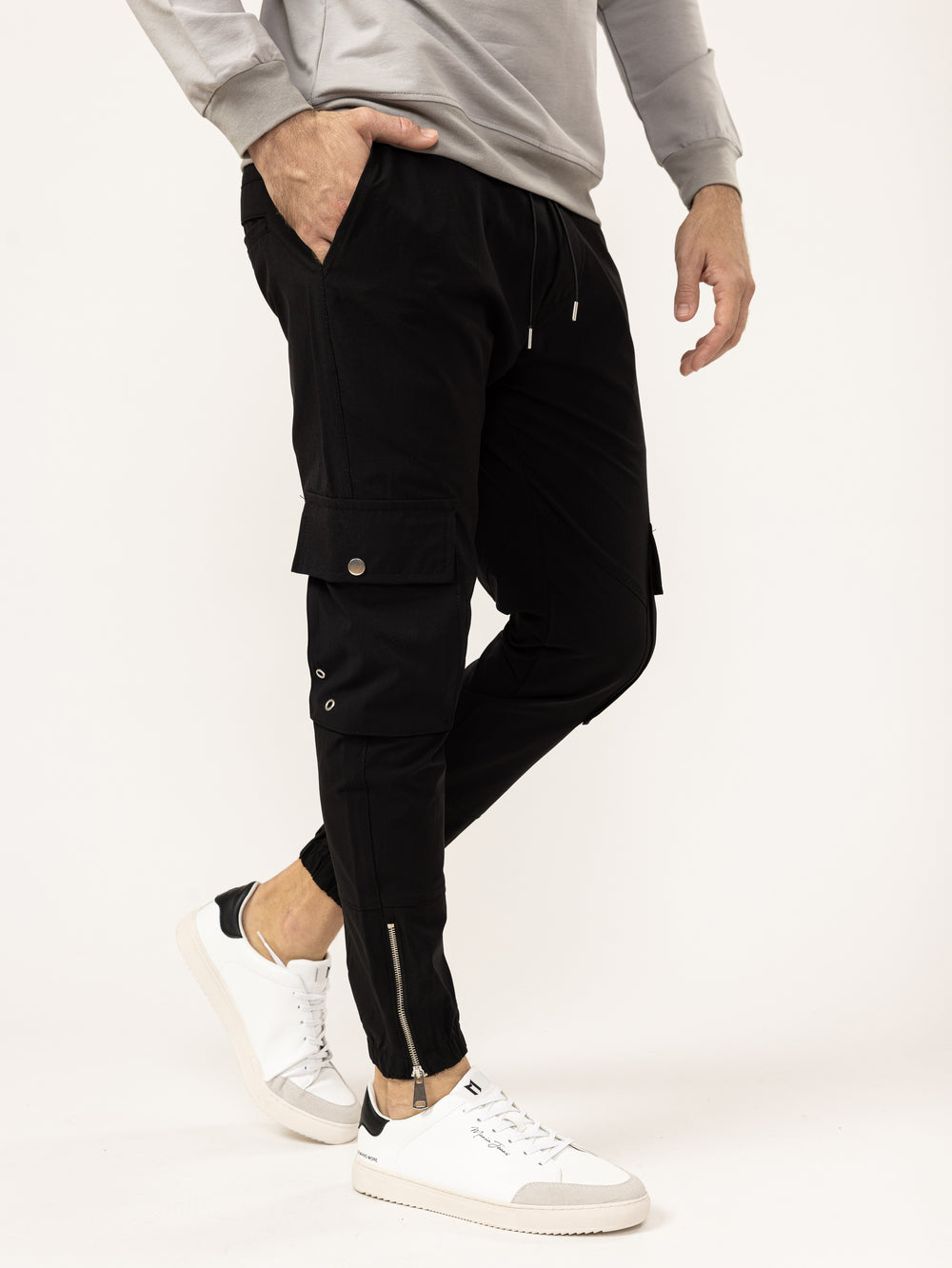 CARGO PANTS Dark Gray / 46