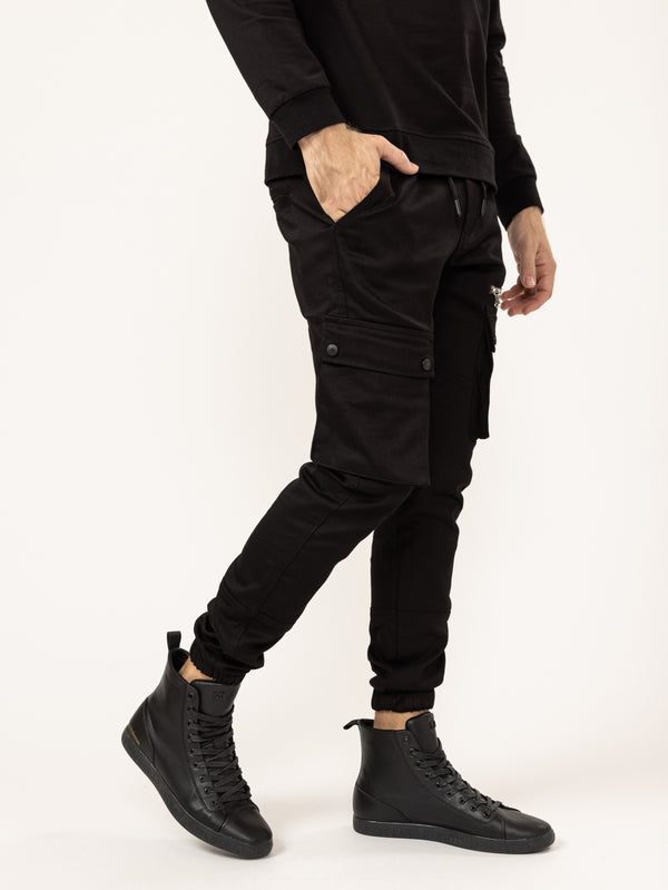 CARGO PANTS Black / 46