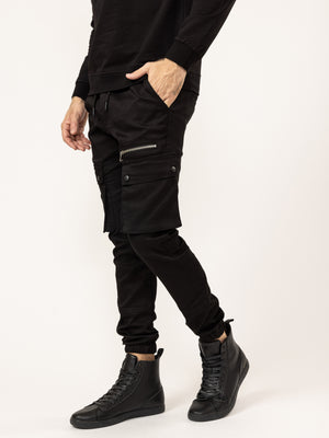 CARGO PANTS Black / 46