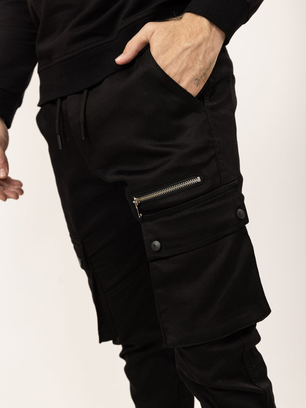 CARGO PANTS Black / 46