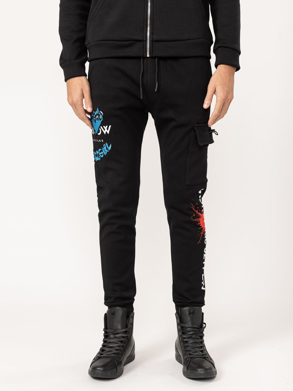 BASIC SET BOTTOM Black / XXL