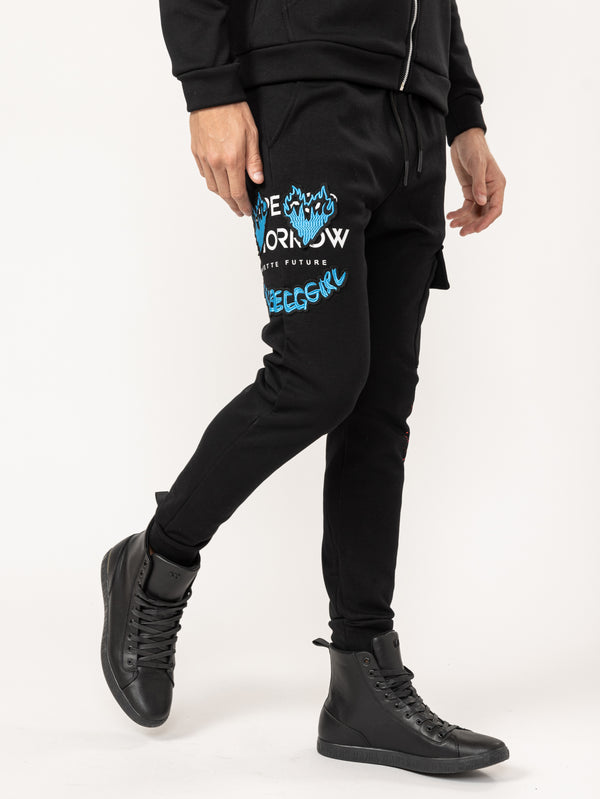 BASIC SET BOTTOM Black / XXL