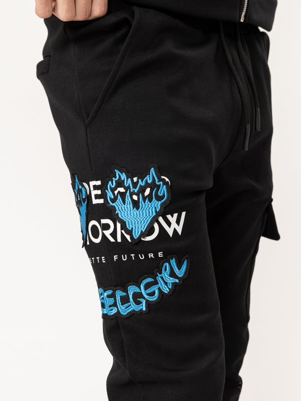 BASIC SET BOTTOM Black / XXL