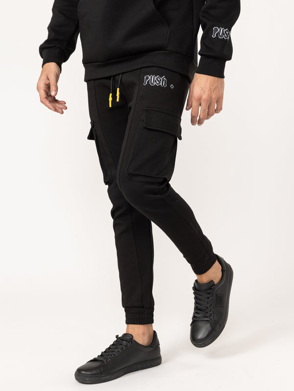 BASIC SET BOTTOM Black / XXL