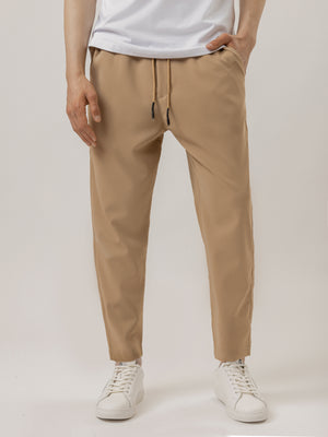 WOVEN PANTS Beige / 42