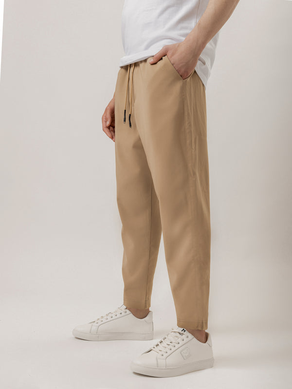 WOVEN PANTS Beige / 42