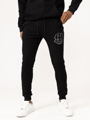BASIC SET BOTTOM Black / XXL