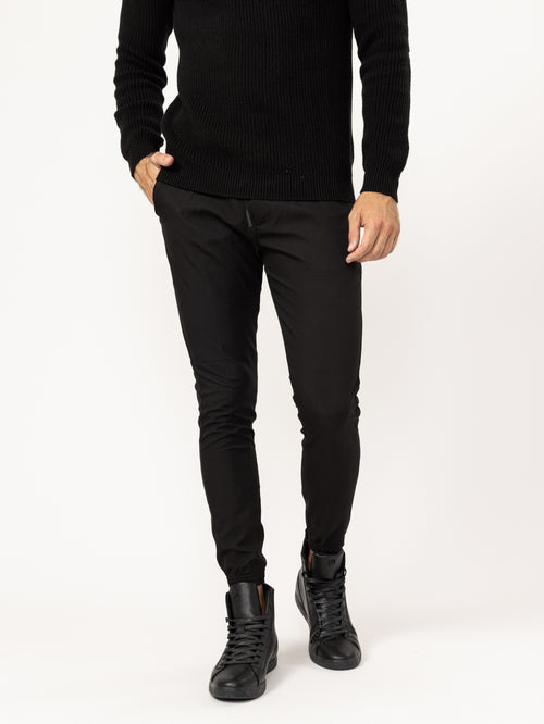 WOVEN PANTS Black / 46