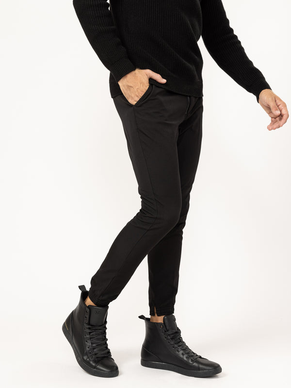 WOVEN PANTS Black / 46