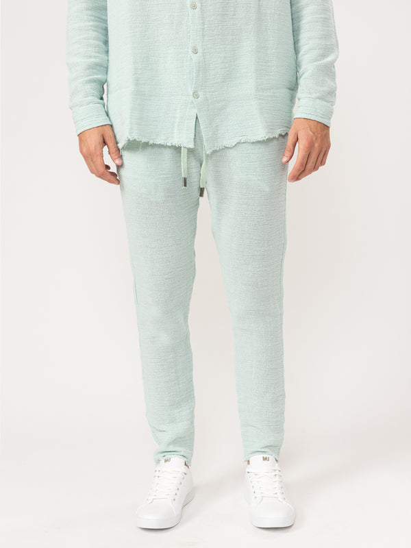 WOVEN PANTS Mint / 46
