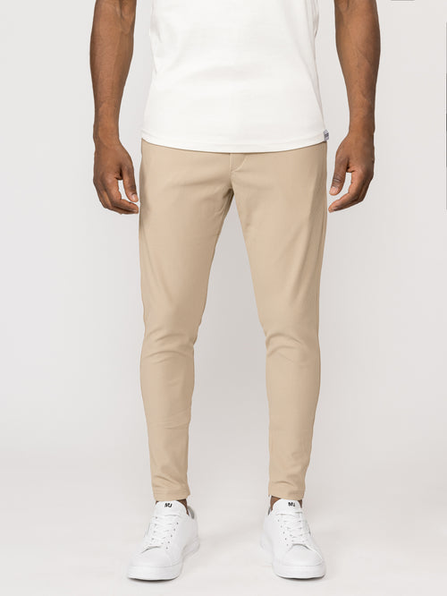 WOVEN PANTS Beige / 42