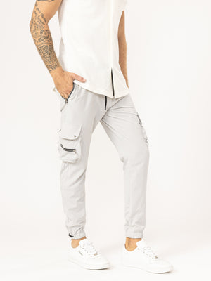 CARGO PANTS Light Gray / 46