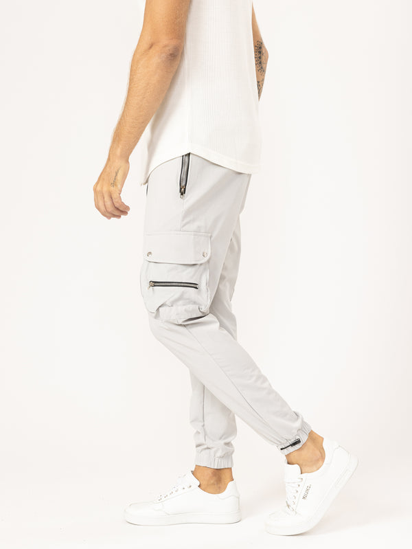 CARGO PANTS Light Gray / 46