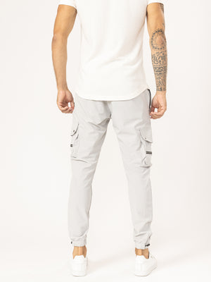 CARGO PANTS Light Gray / 46