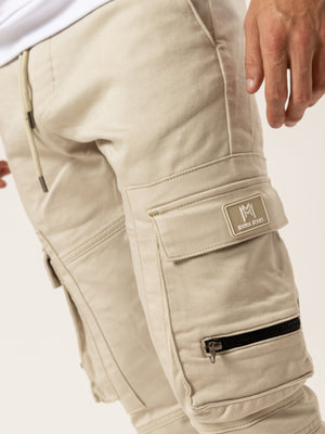 CARGO PANTS Stone / 46