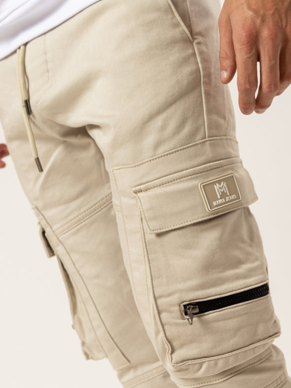 CARGO PANTS Stone / 46