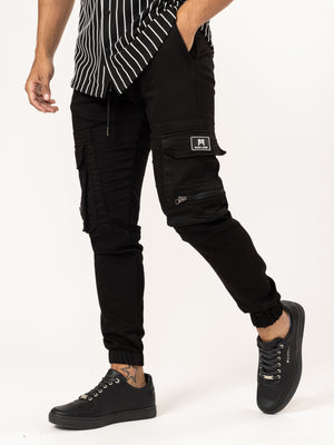 CARGO PANTS Black / 46