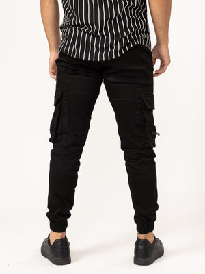 CARGO PANTS Black / 46