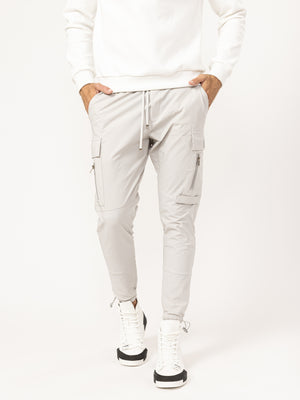 CARGO PANTS Light Gray / 46