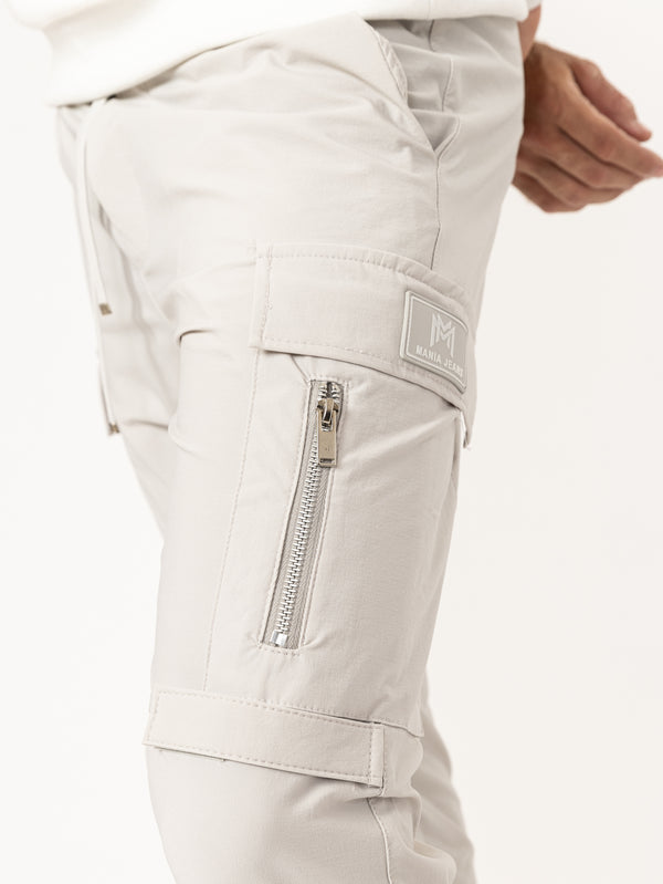 CARGO PANTS Light Gray / 46