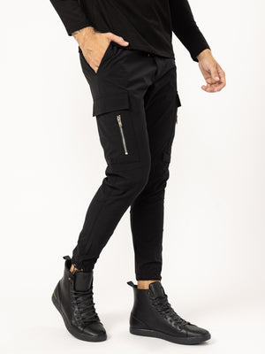 CARGO PANTS Black / 46