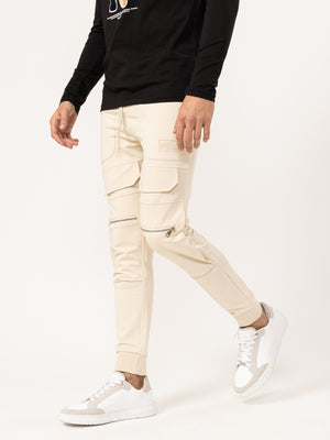 SWEATPANTS Beige / XXL