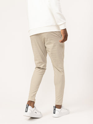 WOVEN PANTS Beige / 46