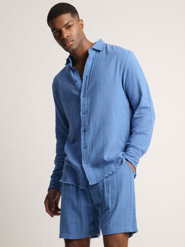 SET TOP RESORT Blue / XXS