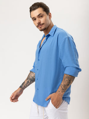 SET TOP RESORT Blue / XXS