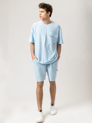 FASHION SET TOP Light-Blue / XXS