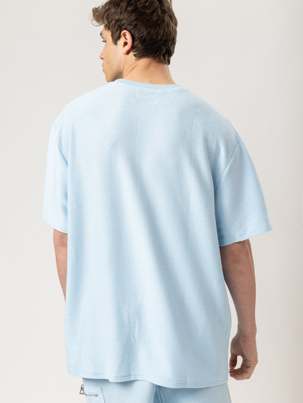 FASHION SET TOP Light-Blue / XXS