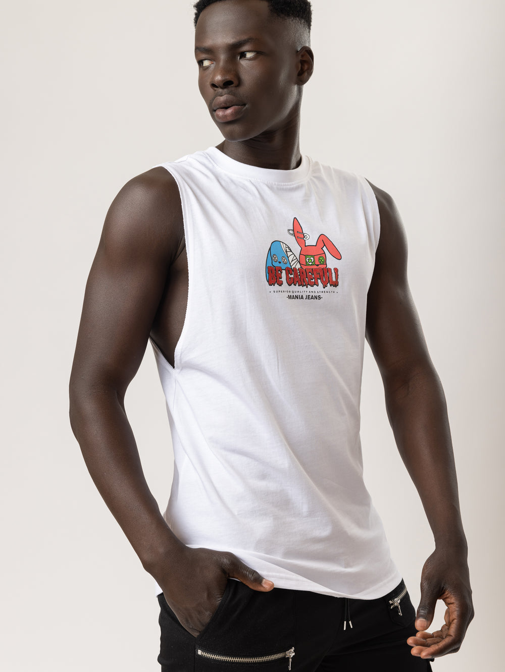 TANK TOPS White / XXS