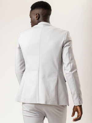 BASIC SUIT JACKET Light Gray / XXS