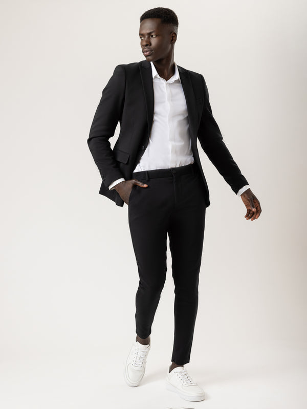 BASIC SUIT JACKET Black / XXS