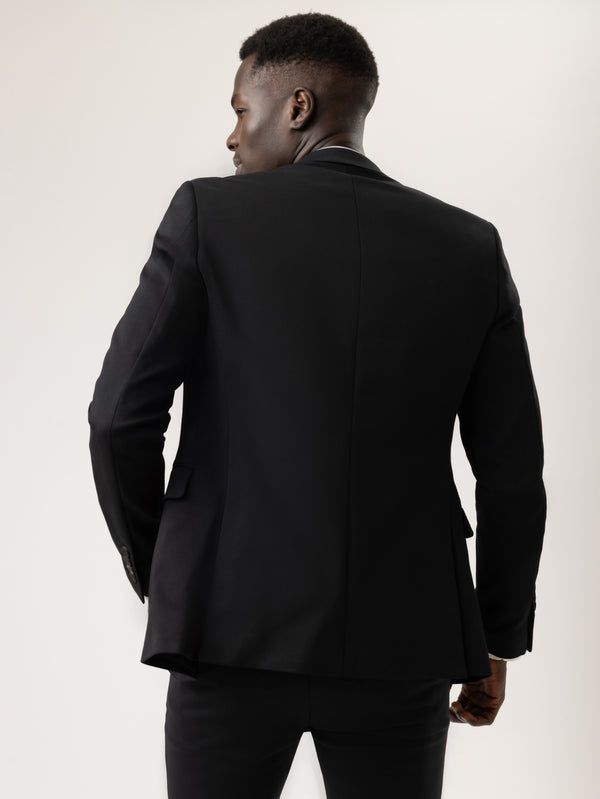BASIC SUIT JACKET Black / XXS