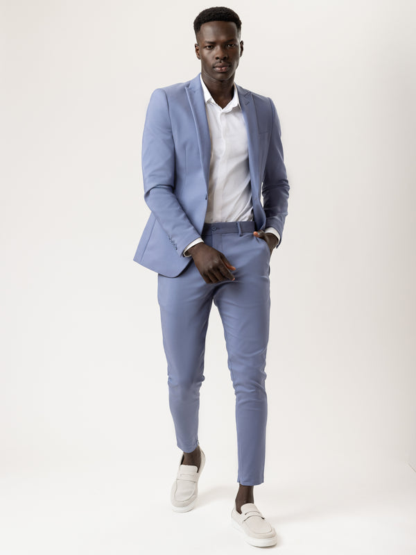 BASIC SUIT JACKET Light-Blue / XXS