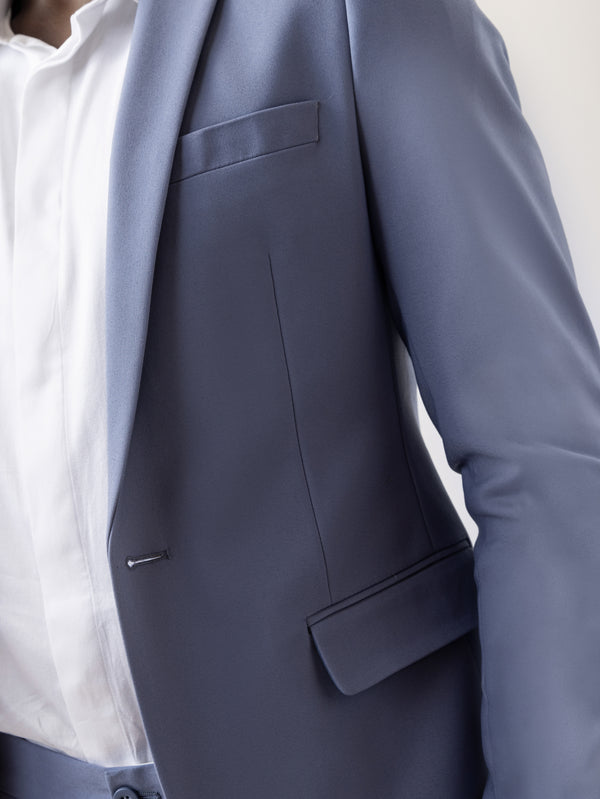 BASIC SUIT JACKET Light-Blue / XXS