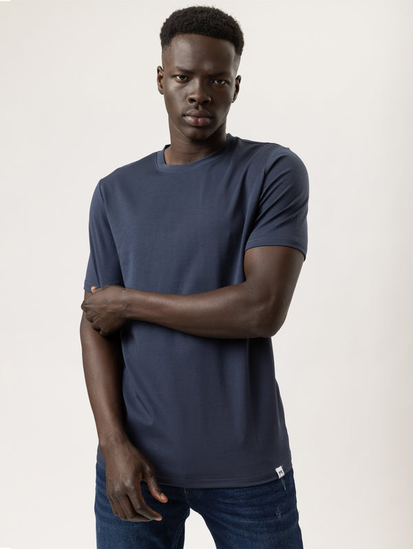 BASIC T Navy / XXS