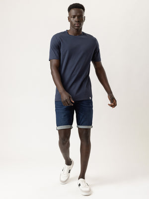 BASIC T Navy / XXS