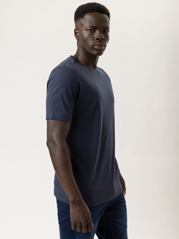 BASIC T Navy / XXS