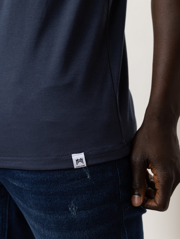 BASIC T Navy / XXS