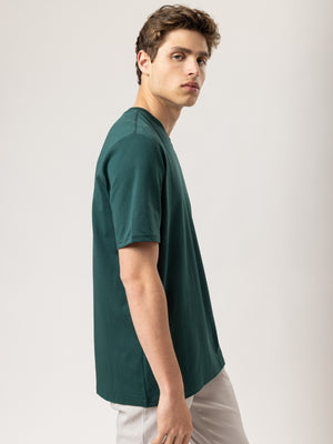 BASIC T Bottle Green / XXS