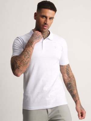 POLO SHIRT White / XXS
