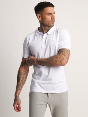 POLO SHIRT White / XXS