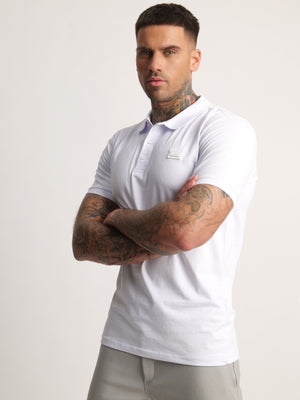 POLO SHIRT White / XXS