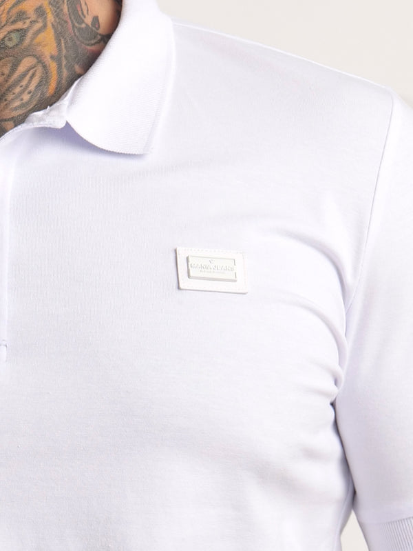 POLO SHIRT White / XXS
