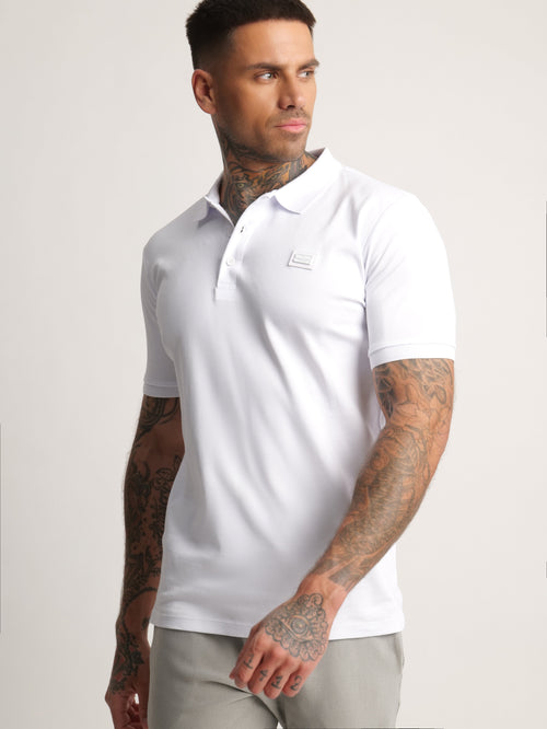 POLO SHIRT White / XXS