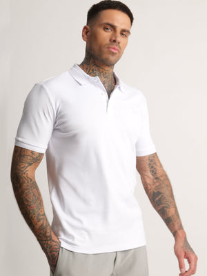 POLO SHIRT White / XXS