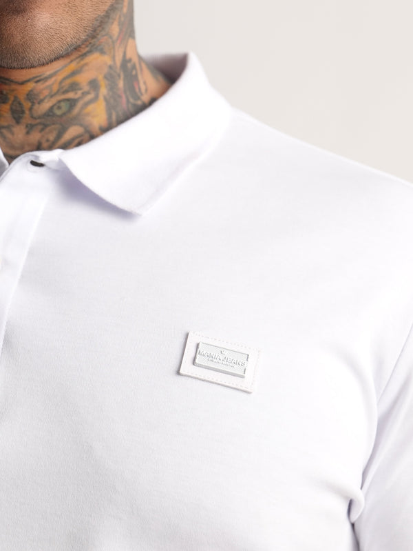 POLO SHIRT White / XXS